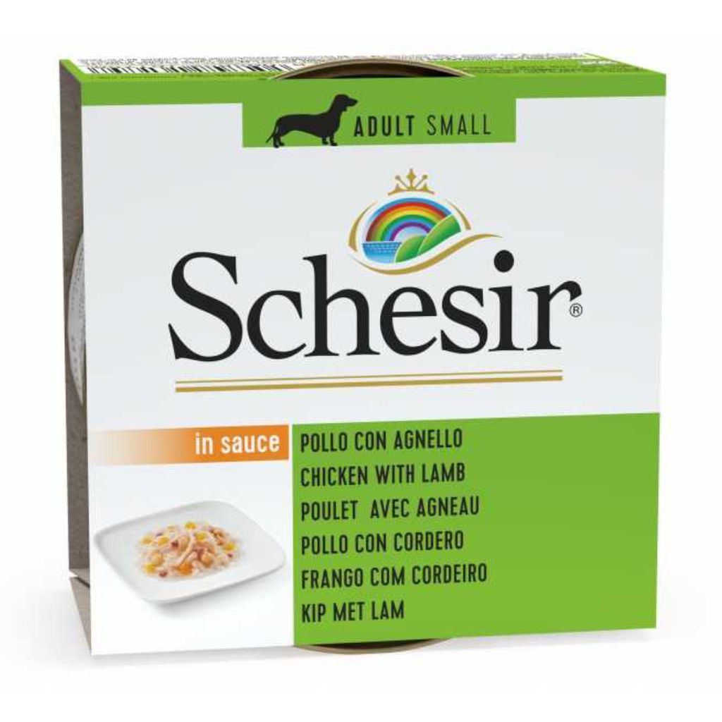 Schesir In sauce Dog Wet Food For Adult Small, 85gm