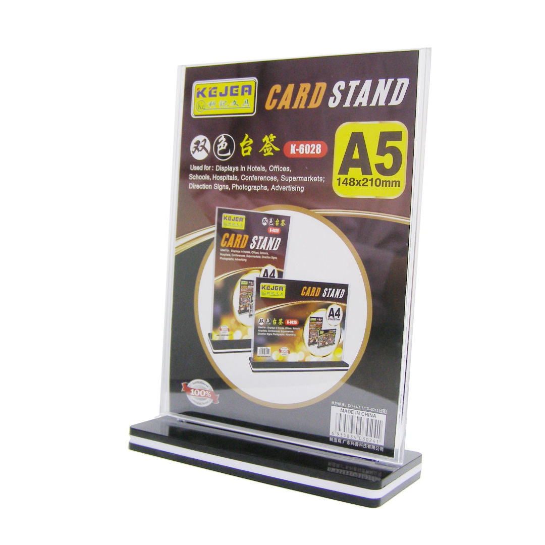 RSC Kejea Acrylic Based Card Display Stand