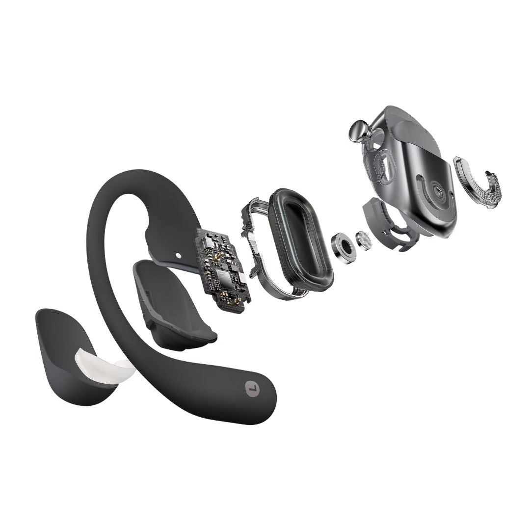 Shokz OpenFit 2+ Open-Ear Noise-Canceling Headphones