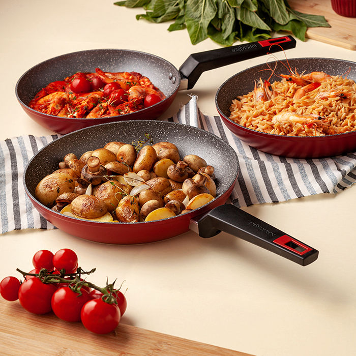 NAVA Taurus Nonstick Stone Fry Pan, 28cm