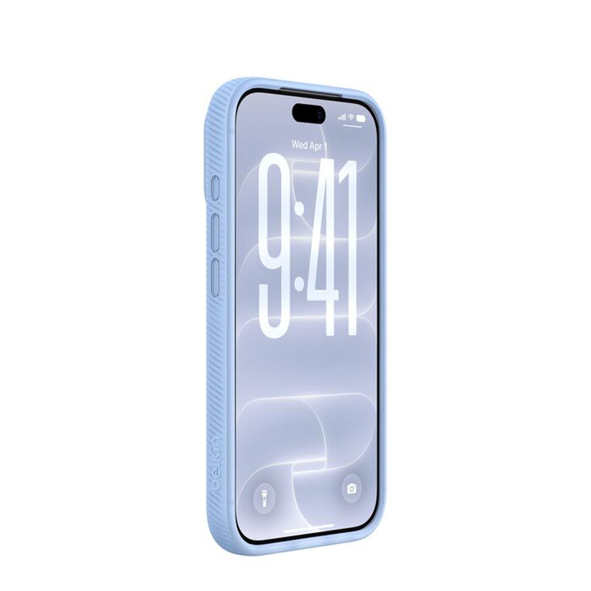 Belkin SheerForce Grip Case for iPhone 18 Pro and iPhone 18 Pro Max, Marina Blue