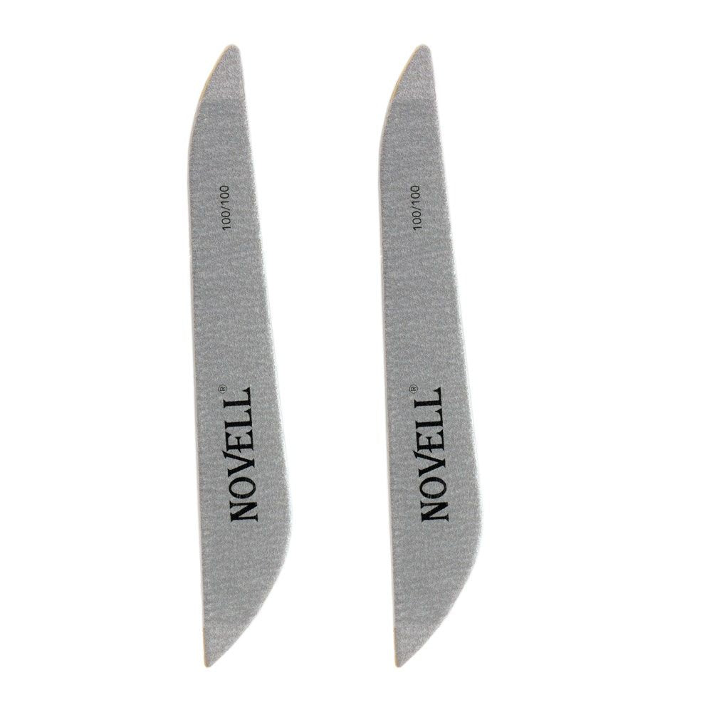 Novell Nail File Wing Zebra, 2-Pieces/Pack