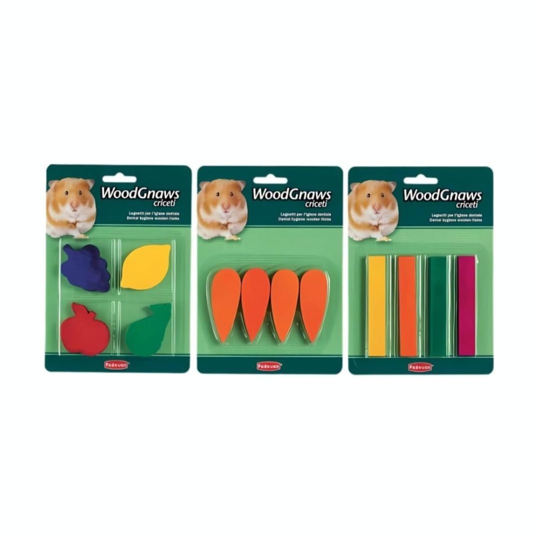 Padovan Wood Gnaws Criceti Hamster, Multicolor