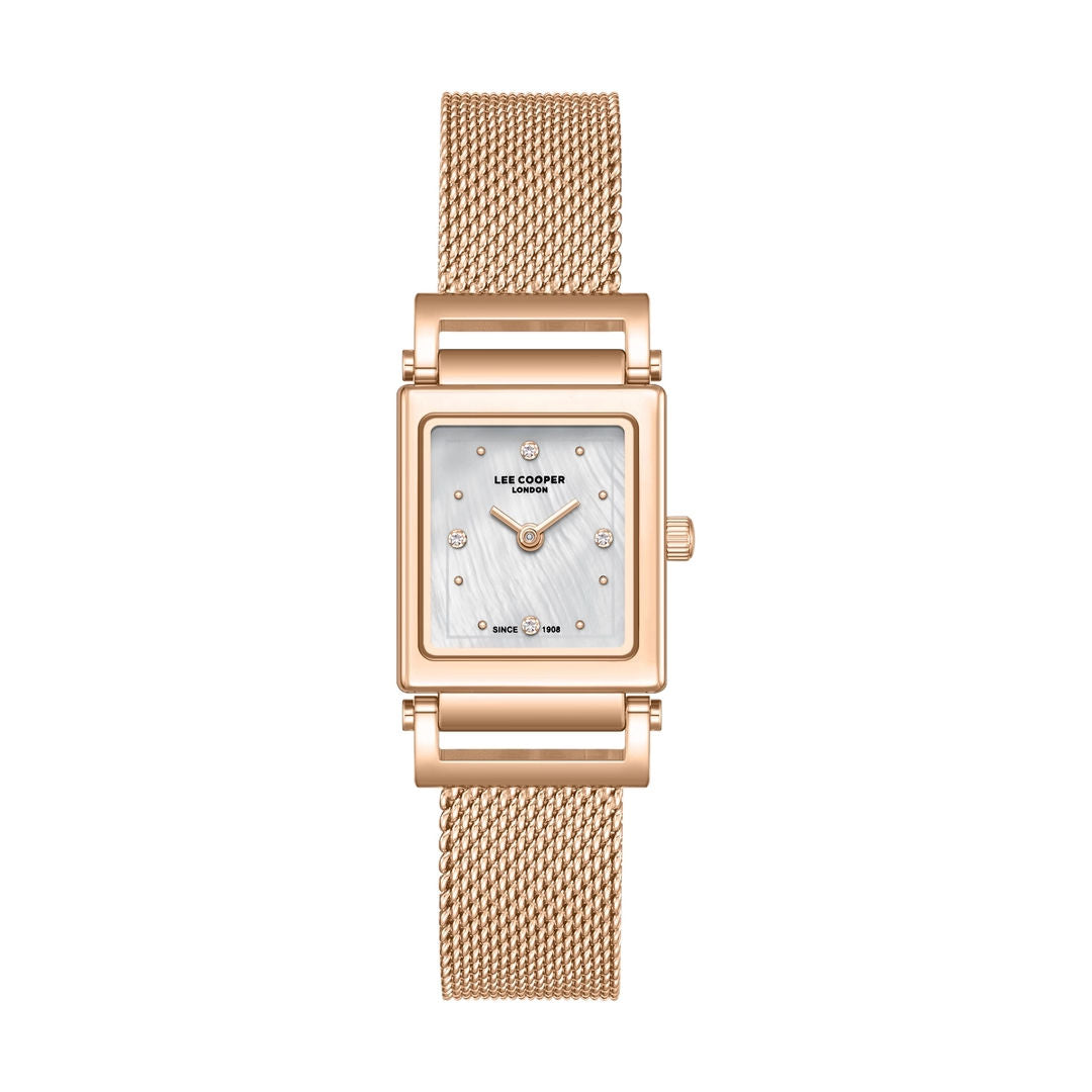 Lee Cooper Women's Mesh Strap Watch, LC08386 Series