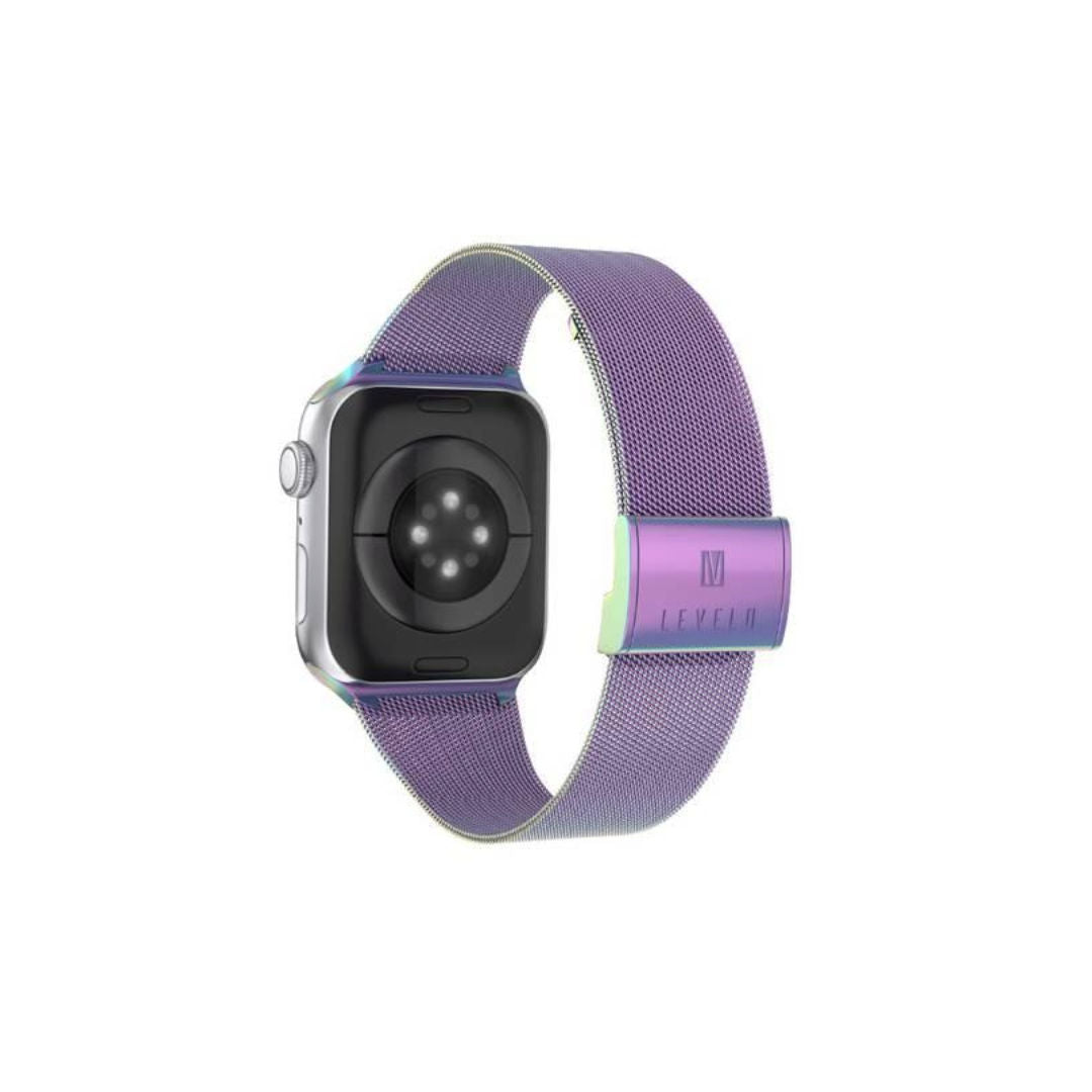Levelo Double Milanese Watch Strap For Apple Watch, 42/44/45 mm