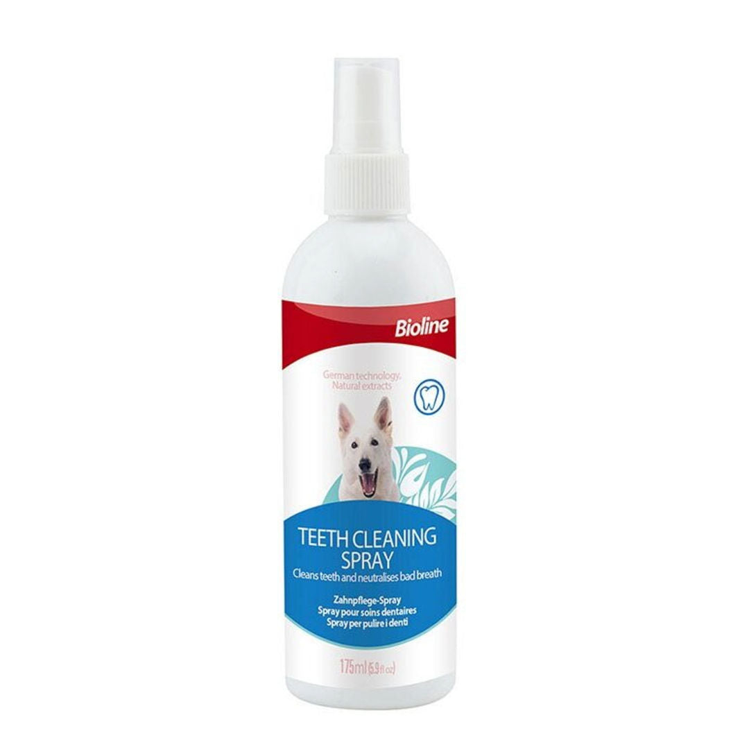 Bioline Teeth Cleaning Spray For Dogs, 175ml