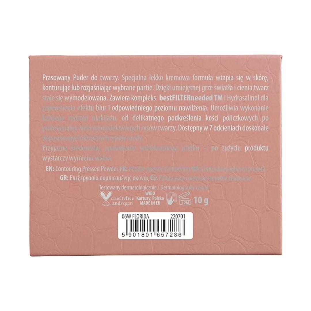 NAM Contouring Pressed Powder No.6 Florida, Warm Matte Sculpting Powder