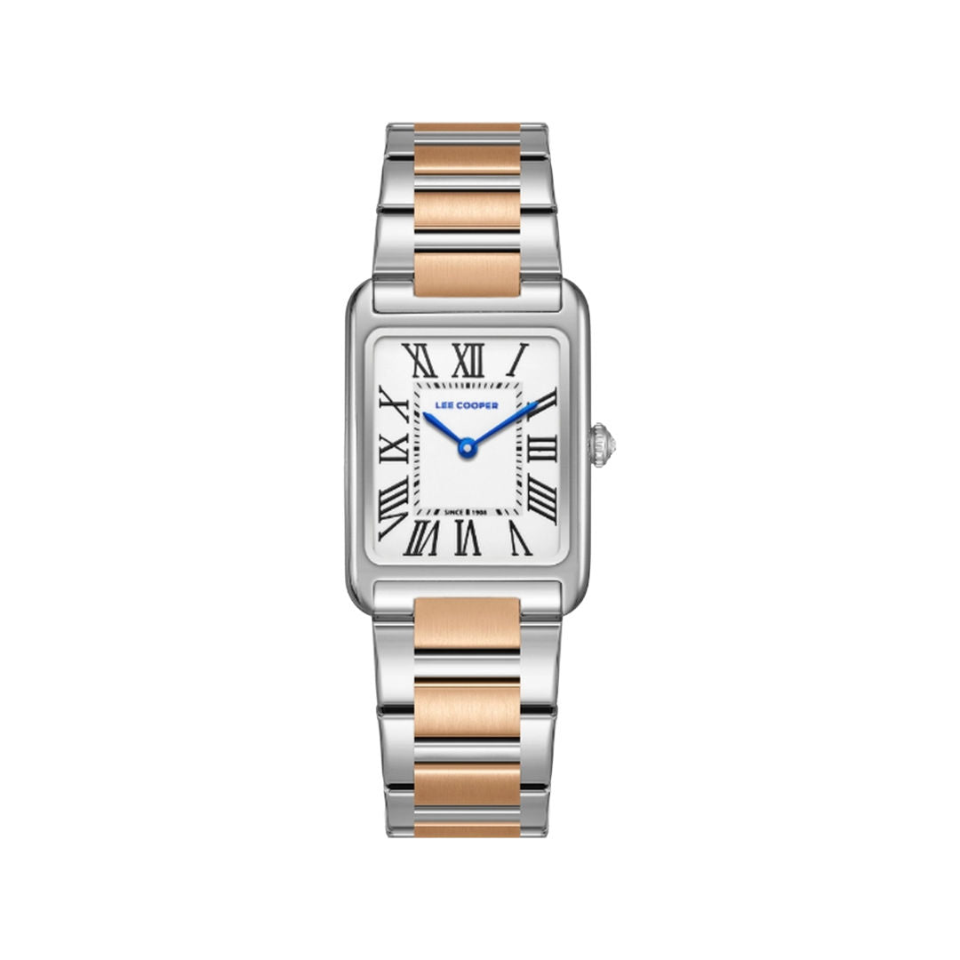 Lee Cooper Women's Analog White Dial Watch, LC08083 Series