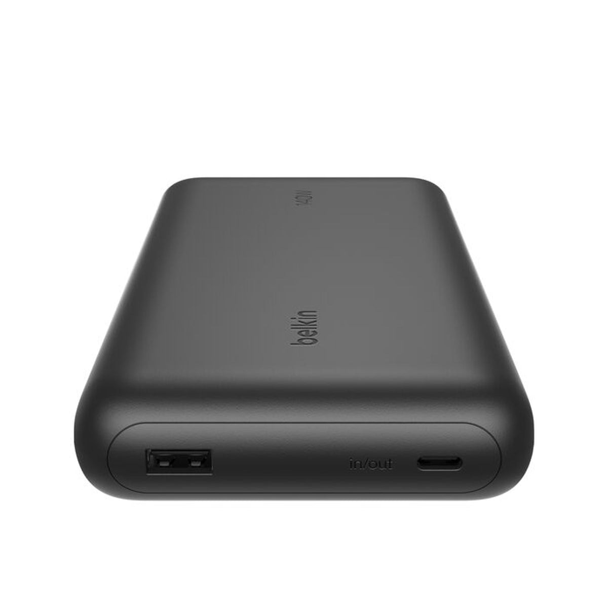 Belkin 25K 140W Power Bank With Cable and Display, Black