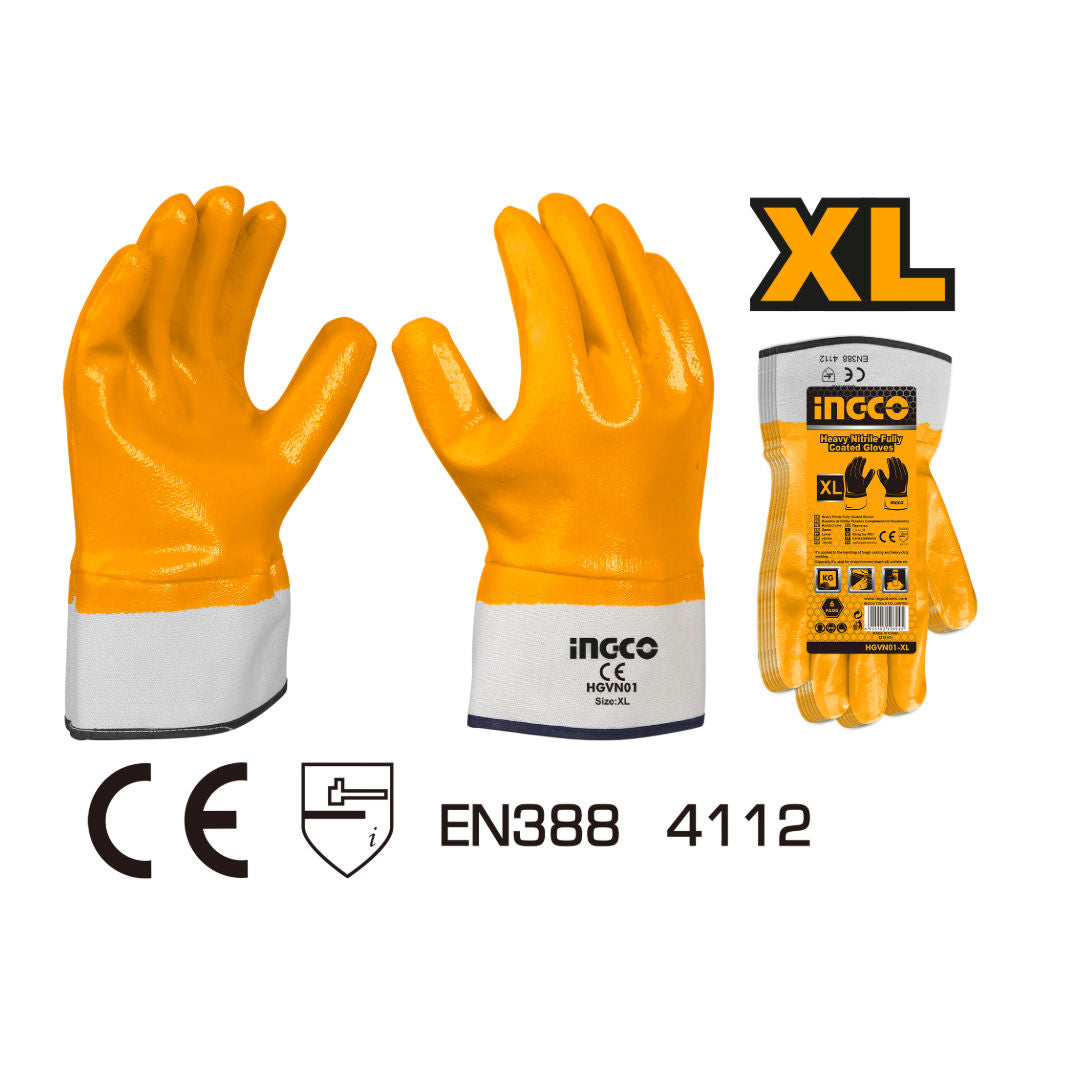 INGCO Nitrile Gloves, XL