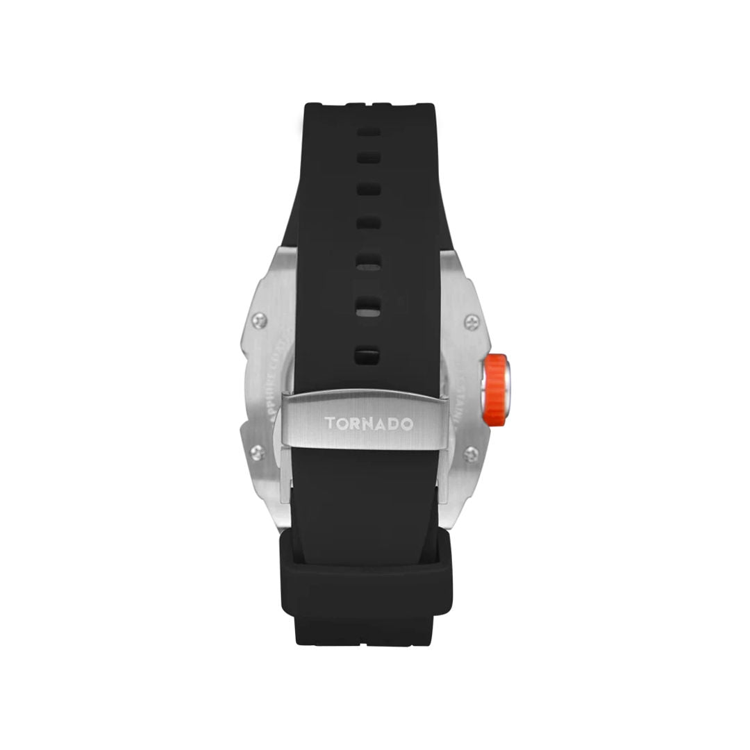 TORNADO Autonova Men's Automatic Silicon Strap Watch