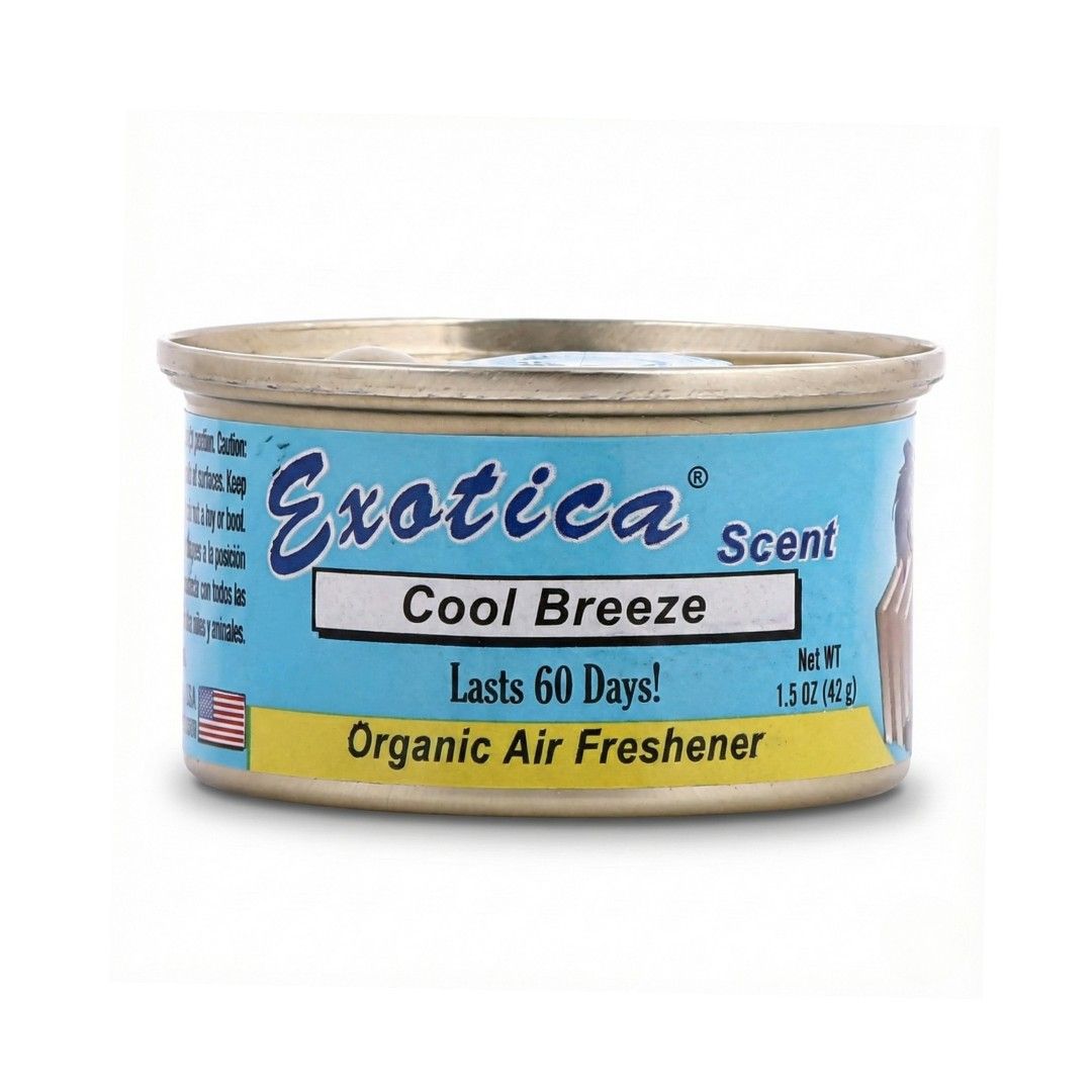 Exotica Organic Car Air freshener Can, Cup Holder