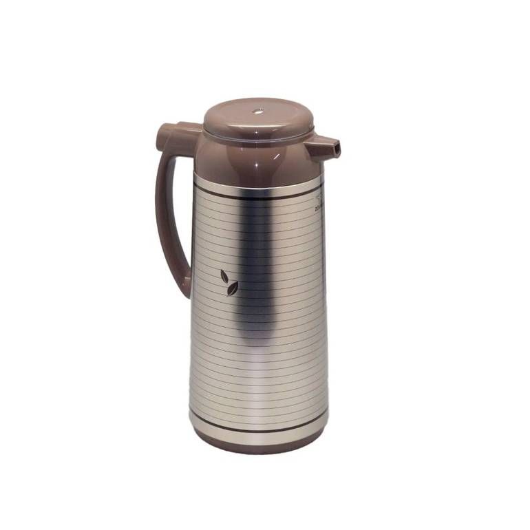 Zojirushi Satin Leaf Handy Pot, Twist‑Open Hot Pot, 1.3 Litre