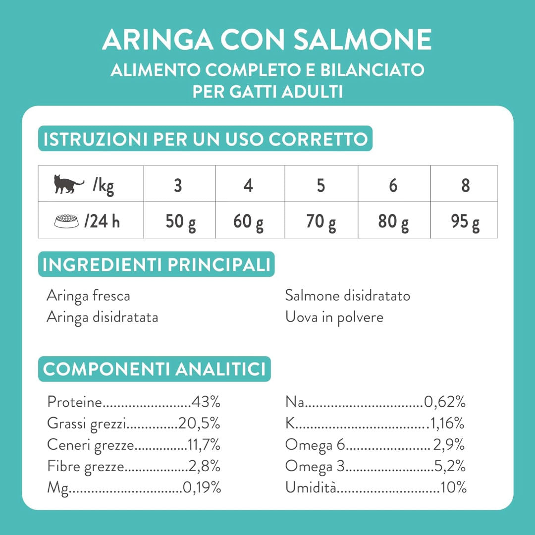 Schesir Born Carnivore Grain Free Oven Baked  Dry Cat Food, 1.25kg