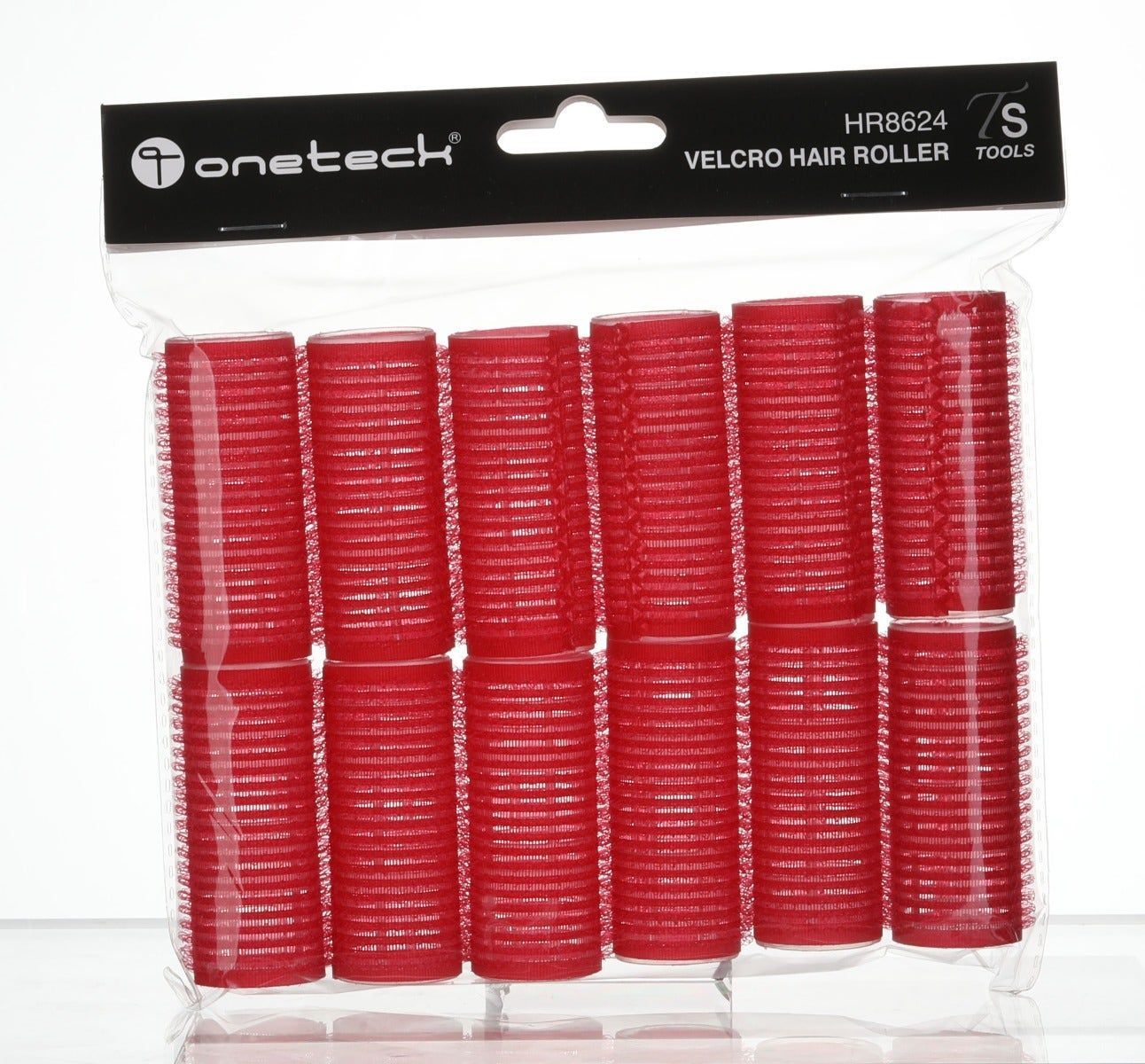 onetech Velcro Hair Rollers, 12 Pieces
