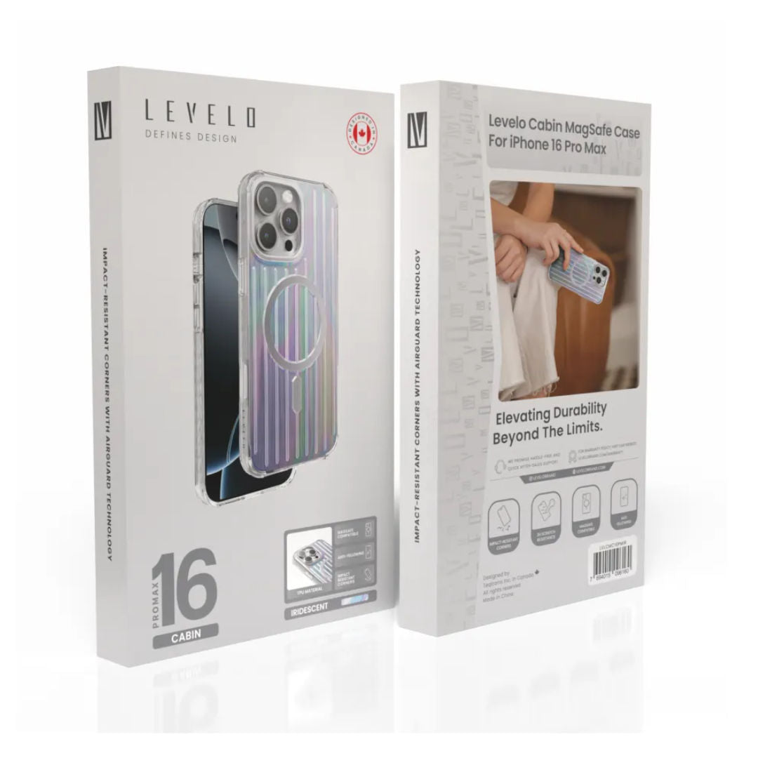 Levelo Cabin MagSafe Case for iPhone 16 Pro and Pro Max