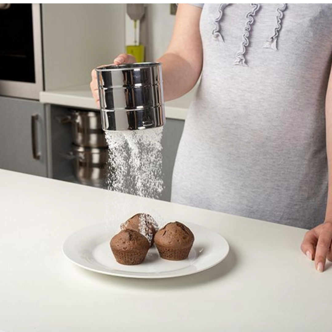 NAVA Acer Stainless Steel Sieve Mug, 10cm