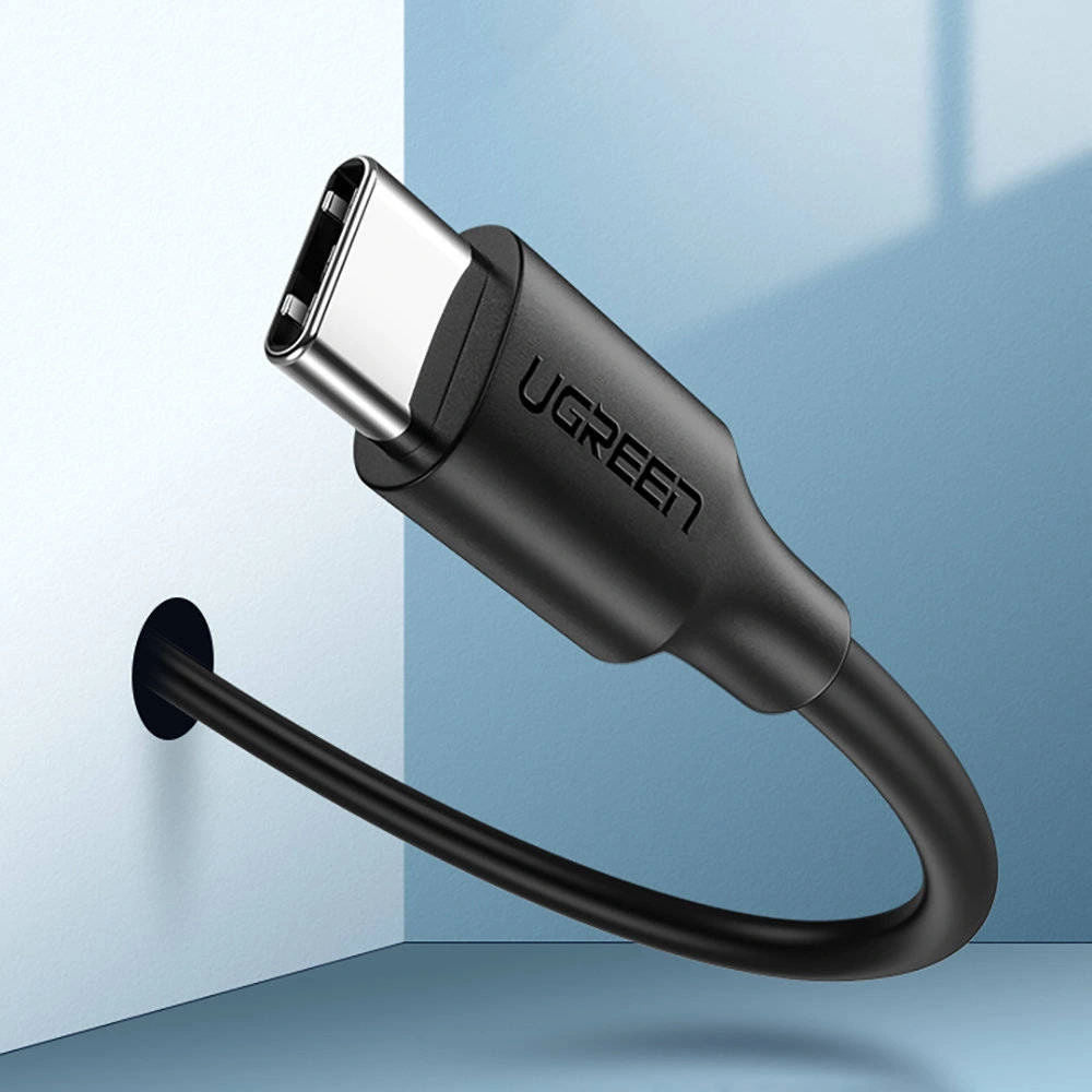 كابل الشحن السريع UGREEN US287 من USB-A إلى USB-C، 3 أمبير، QC3.0، بطول 2 متر