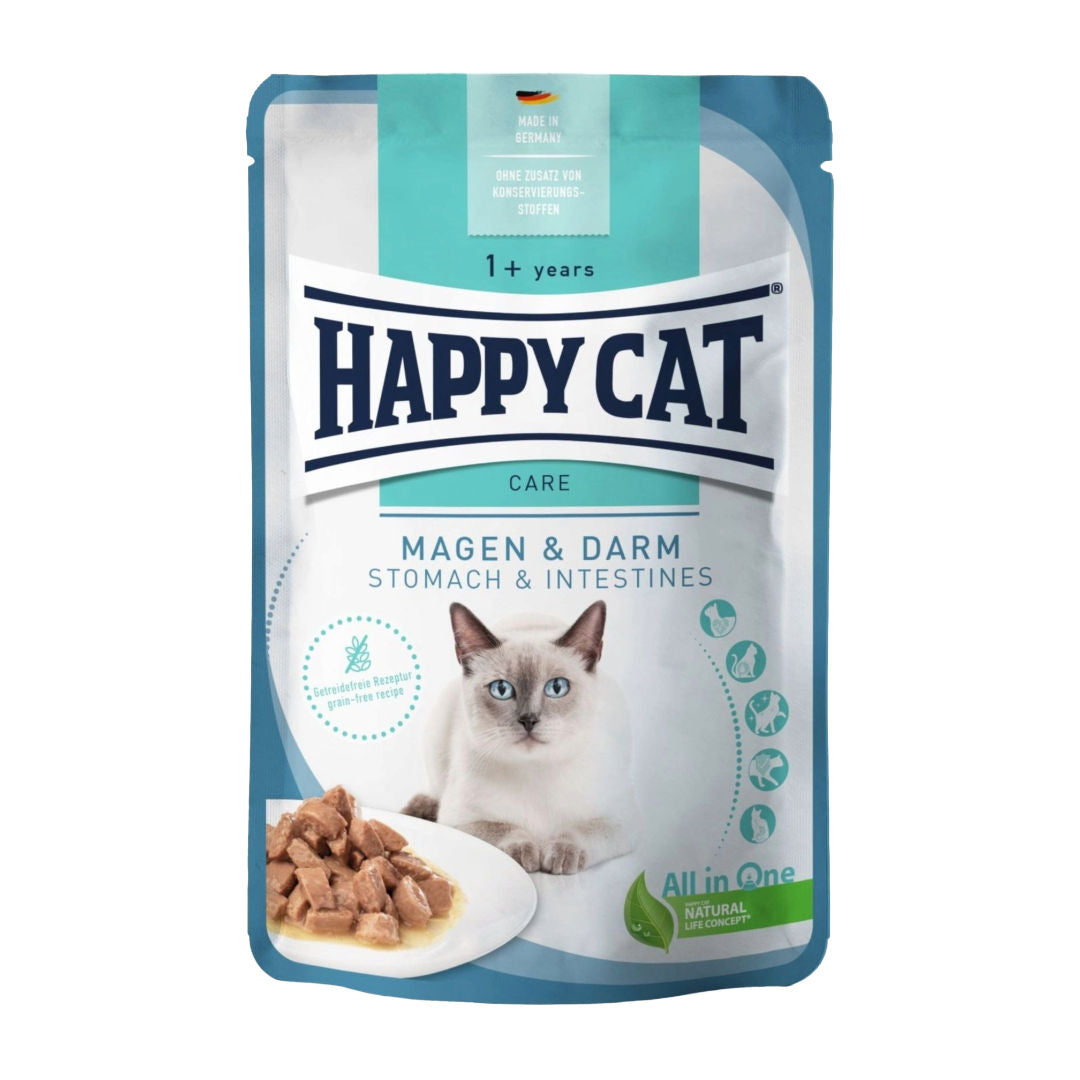 Happy Cat Meat In Sauce Gastrointestinal Wet Cat Food For Cats, 1+ Year Old, 85gm