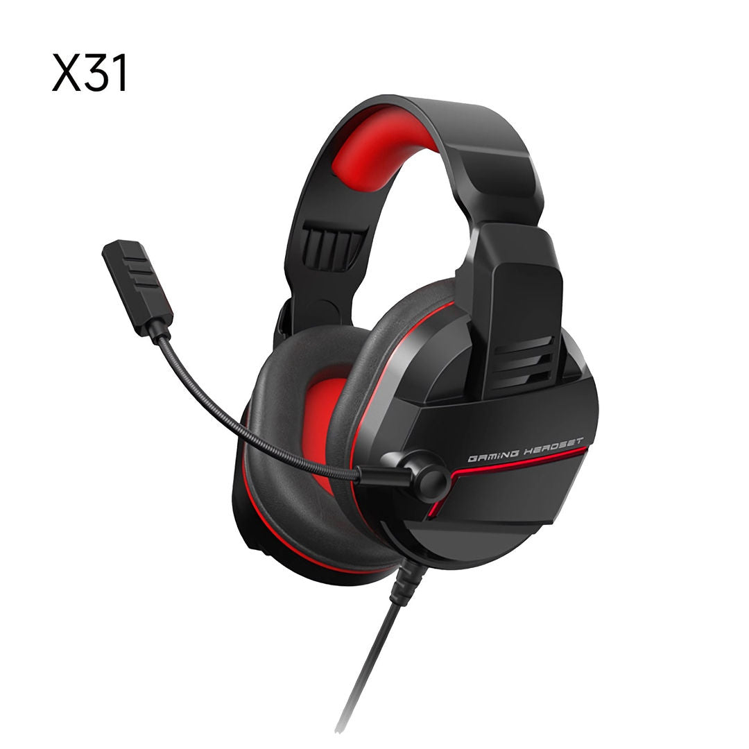 DUDAO X31 Over Head Gaming Headphone, 3.5mm+USB