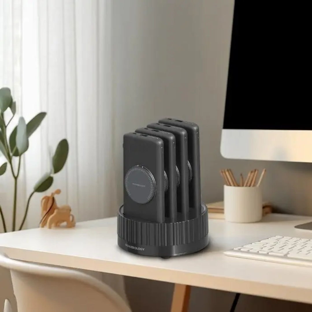 Powerology 4-in-1 Station 10000mAh PD 100W QC Wireless Power