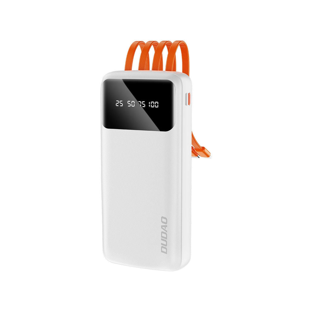 DUDAO K6PRO Power Bank 20000mAh With 3 in1 Cable