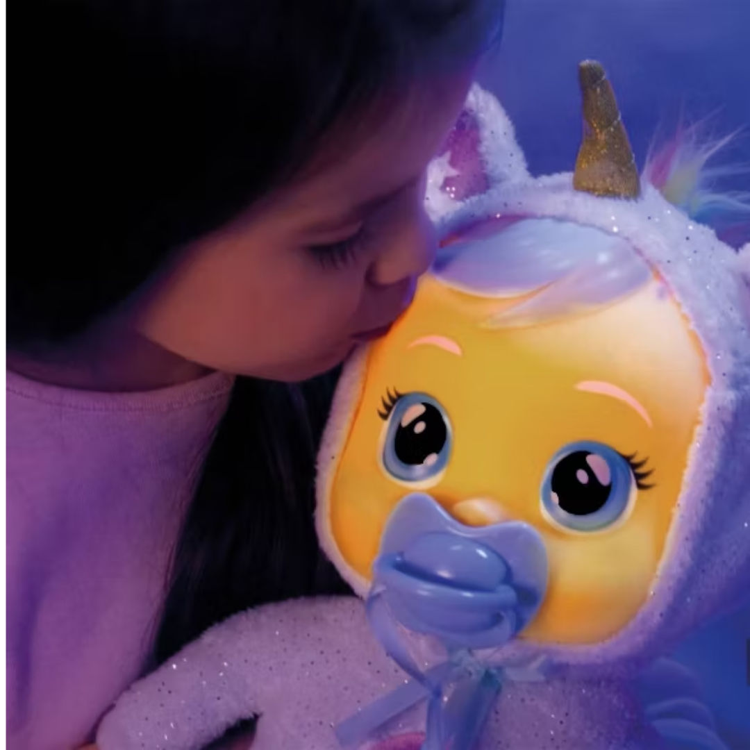 Cry Babies Goodnight Dreamy Interactive Doll, 30 cm
