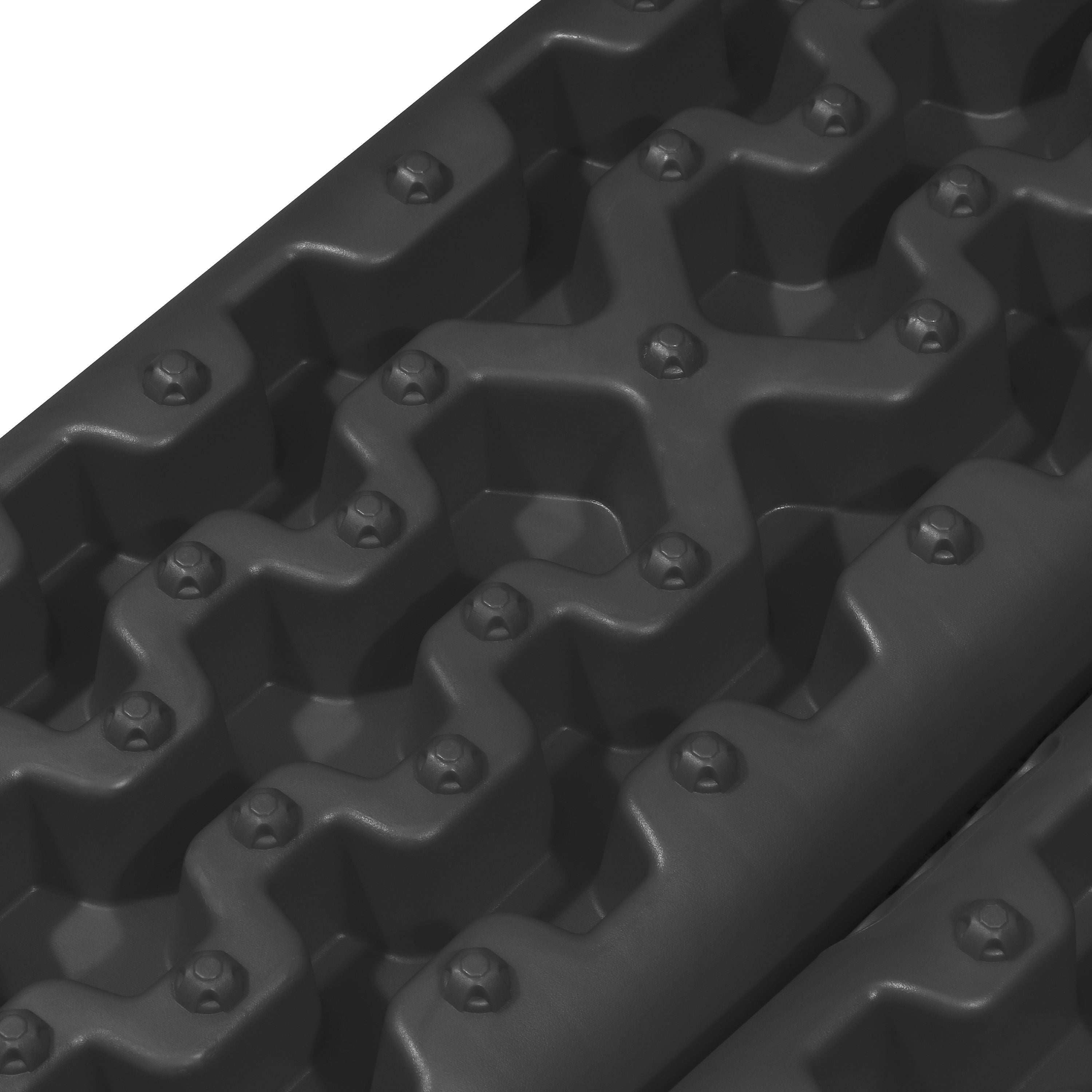 Universal Heavy-Duty Vehicle Recovery Traction Boards & Tire Tracks, Pair, Black