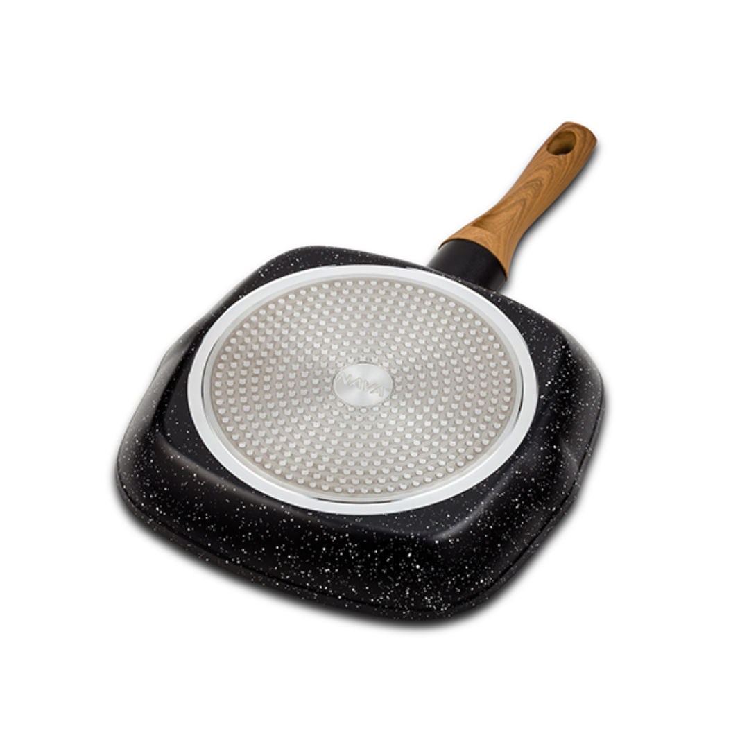 Nava Grill Pan Nature With Nonstick Stone Coating, 28x28cm