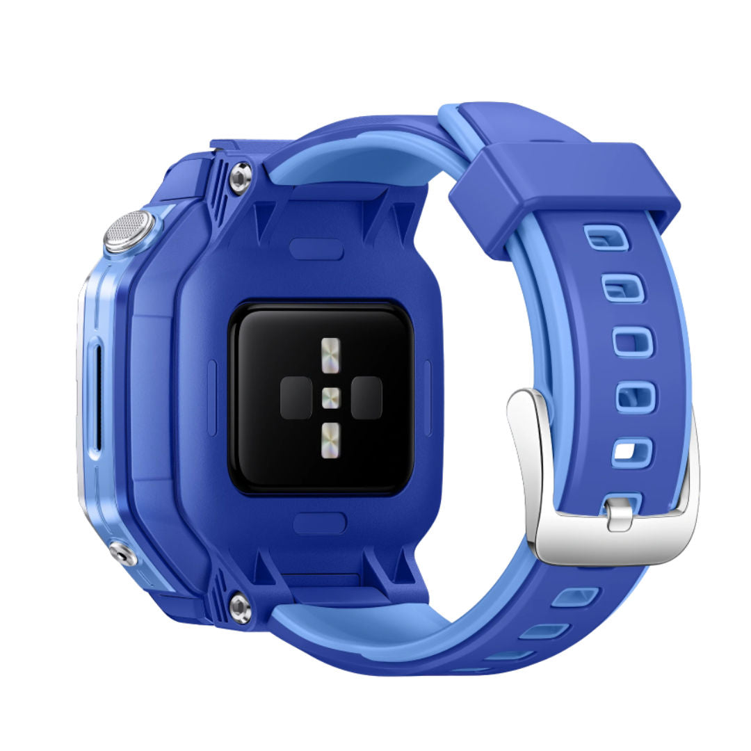 ساعة «Huawei Watch KIDS X1» الذكية - تصميم قابل للدوران 360 درجة، تحديد الموقع عبر نظام GPS، مكالمات الفيديو، كاميرات مزدوجة، شاشة AMOLED مقاس 1.82 بوصة