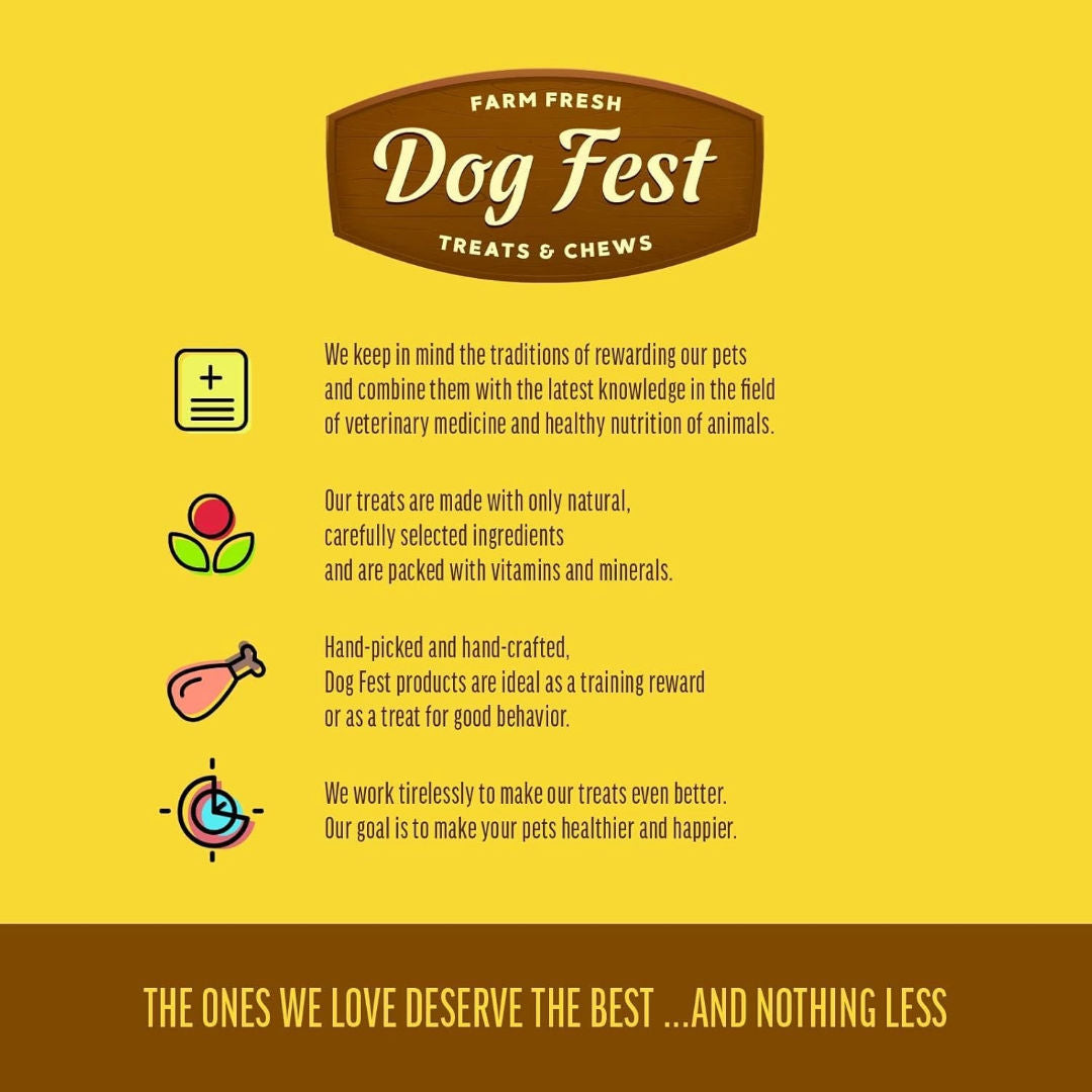 Dog Fest Slices With Venison For Adult Dogs, 90gm