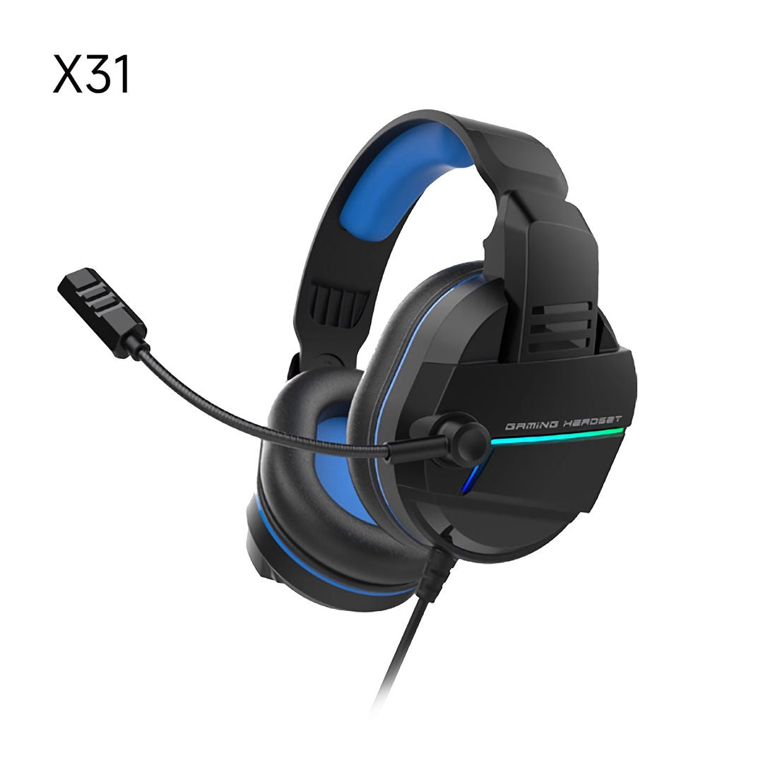 DUDAO X31 Over Head Gaming Headphone, 3.5mm+USB
