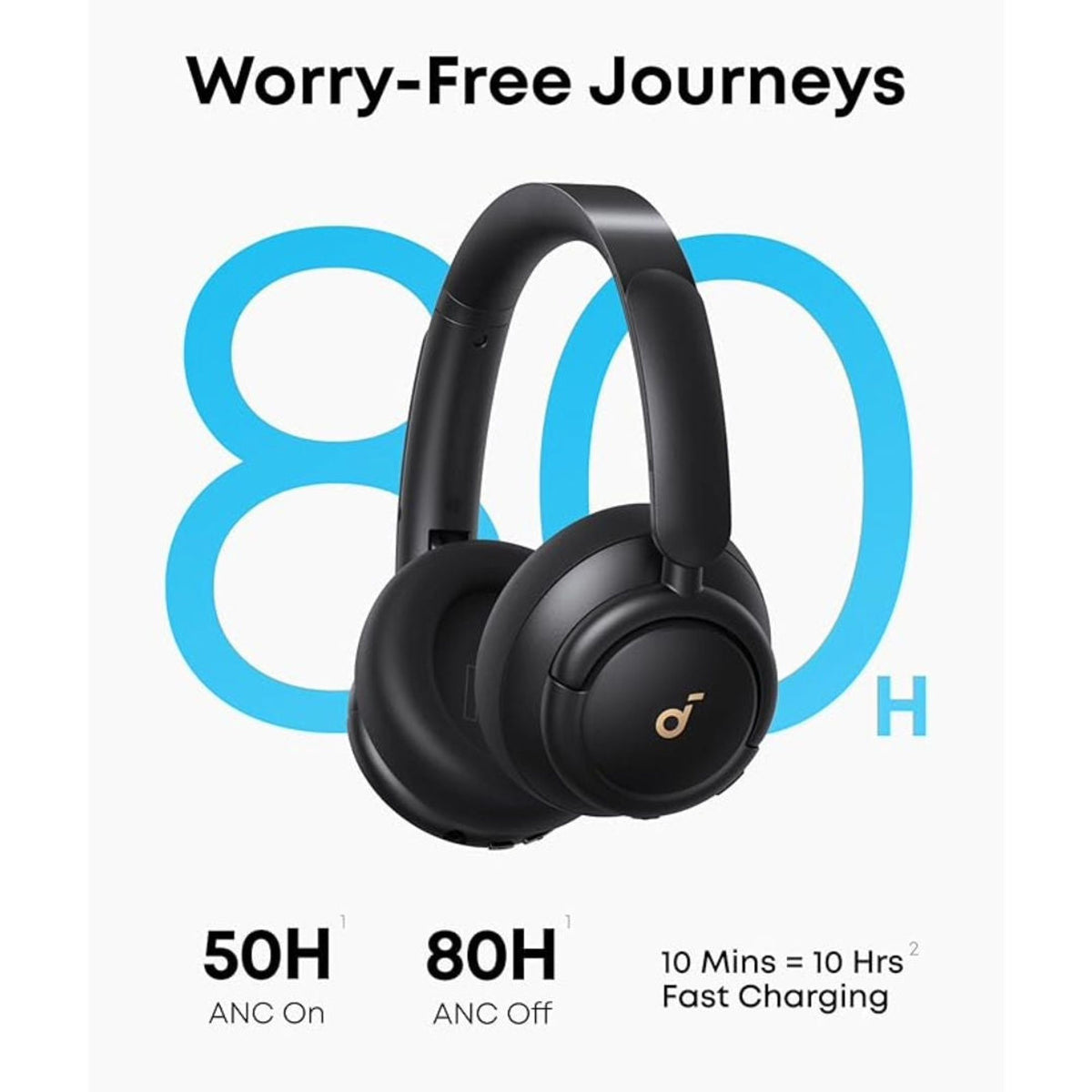 Anker soundcore Life Q30 Hybrid Active Noise Cancelling Wireless Over-Ear Headphones