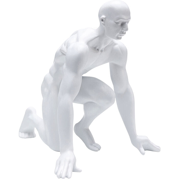 Runner Deco Figurine White, 25cm