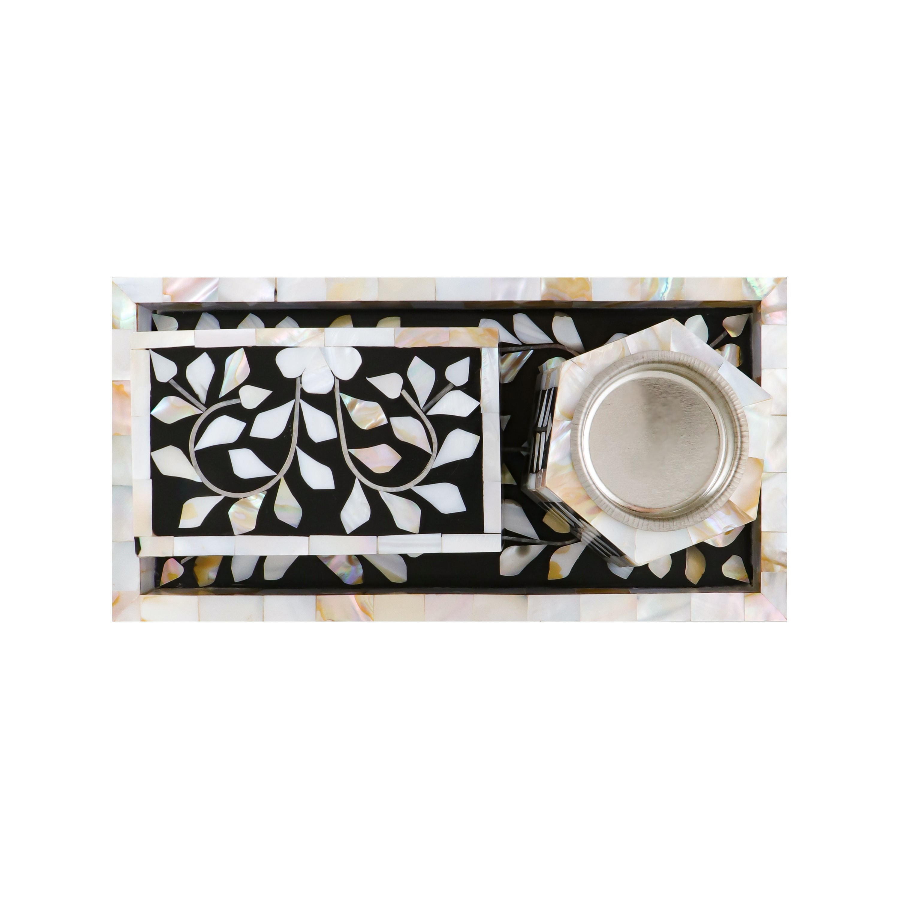Raw Home-Mother Of Pearl Burner Set