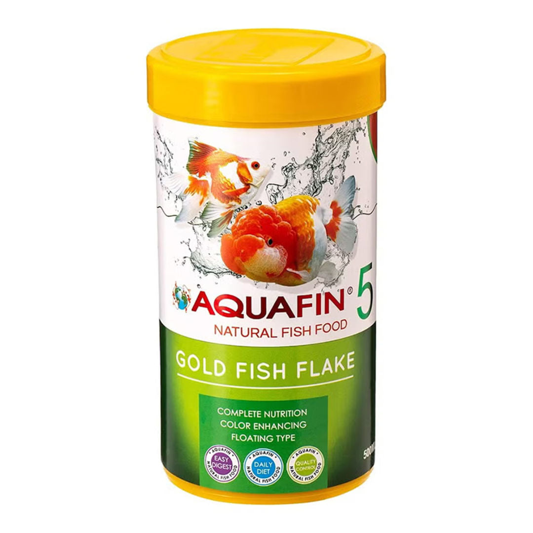 KW Zone Aquafin Goldfish Flake Natural Colour Enhancing Staple Food for Aquarium Fish