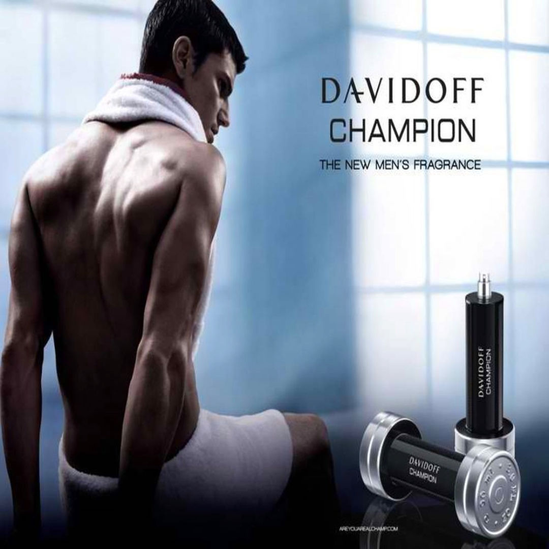 Davidoff Champion Eau de Toilette for Men, 90ml