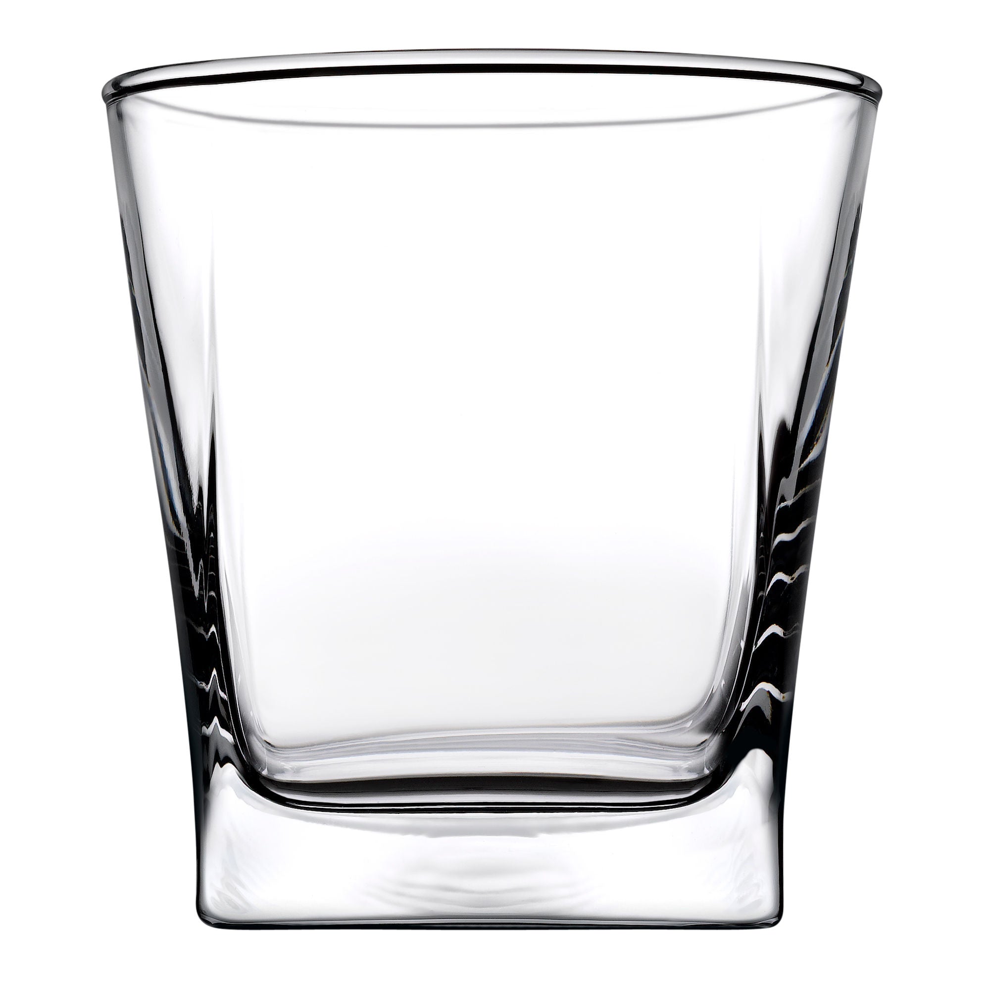 Pasabahce Carre Glass Tumblers, Set Of 6