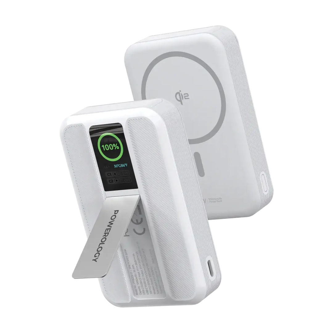 Powerology Vision Qi2 10000mAh MagSafe Power Bank
