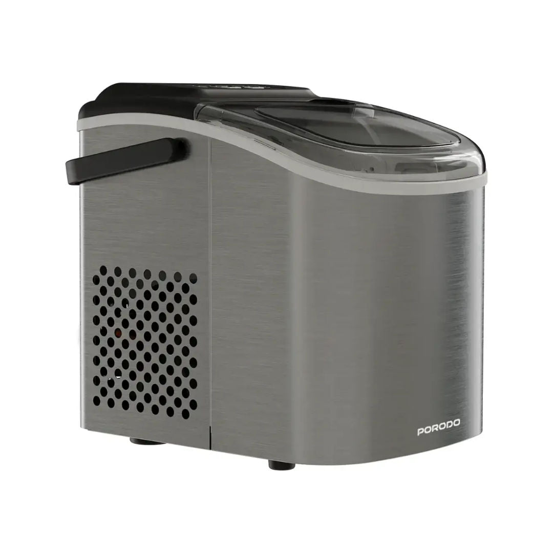 Porodo Lifestyle Instant Bullet Ice Maker, Silver