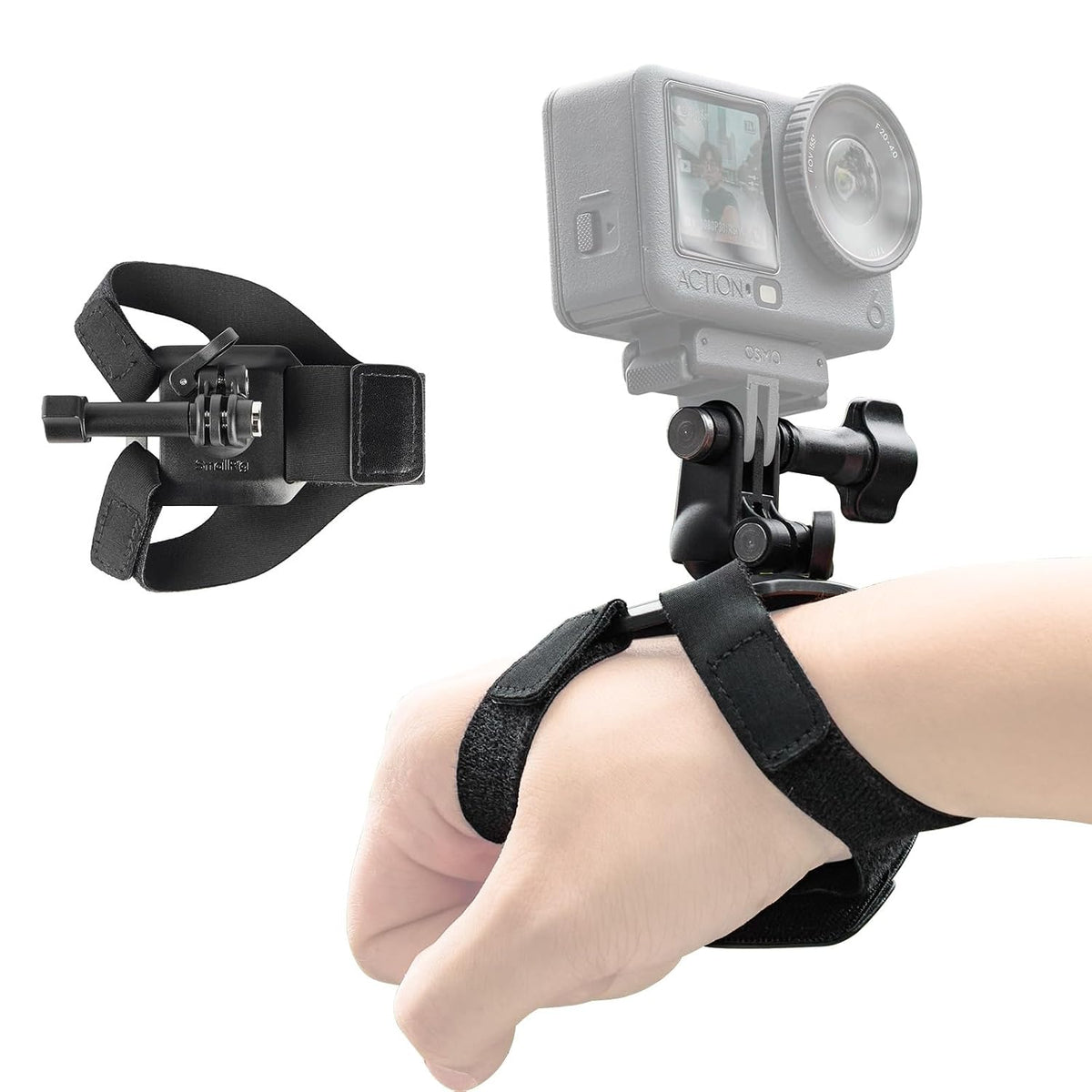 SmallRig 360-Degree Rotating Wrist Strap Mount for Action Cameras, Quick Release, 5723
