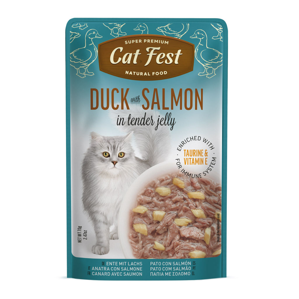 Cat Fest Duck With In Tender Jelly For Cats, 70gm