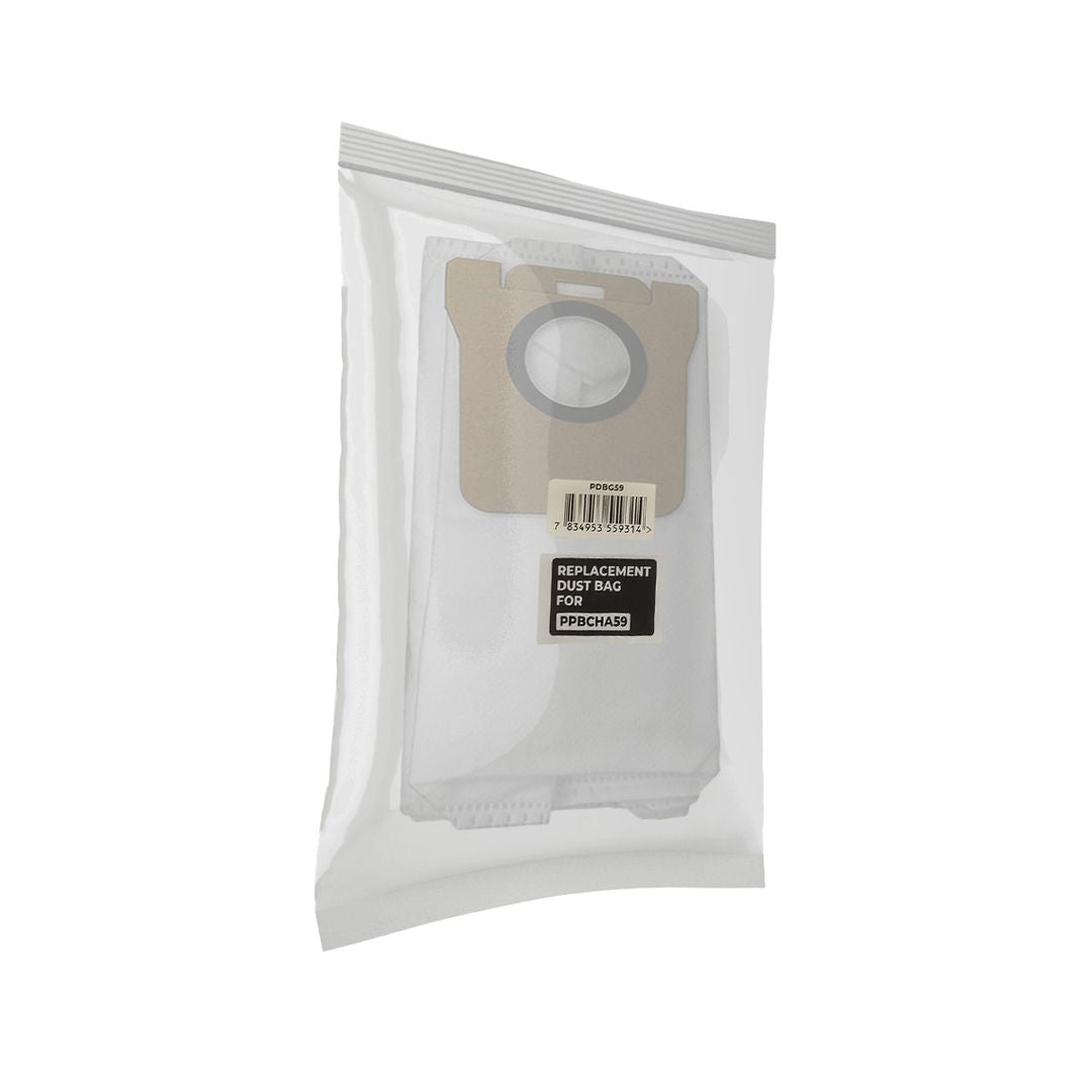 Powerology Robo Vacuum Cleaner 4000pa 5000mAh Replacement Dust Bag, White