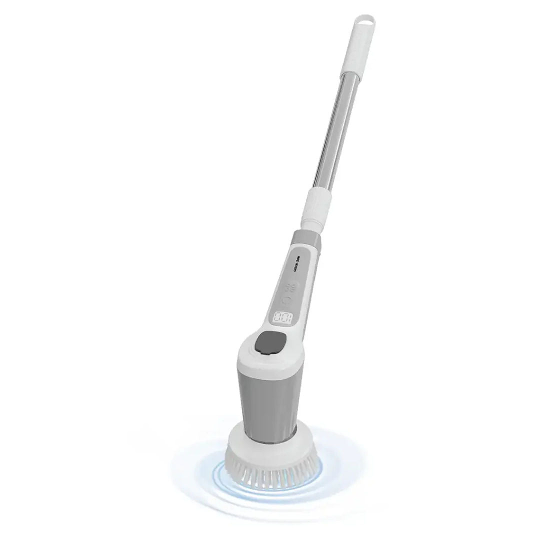 Green Lion Sonic Spinner 5 In 1 Electric Spin Scrubber, White