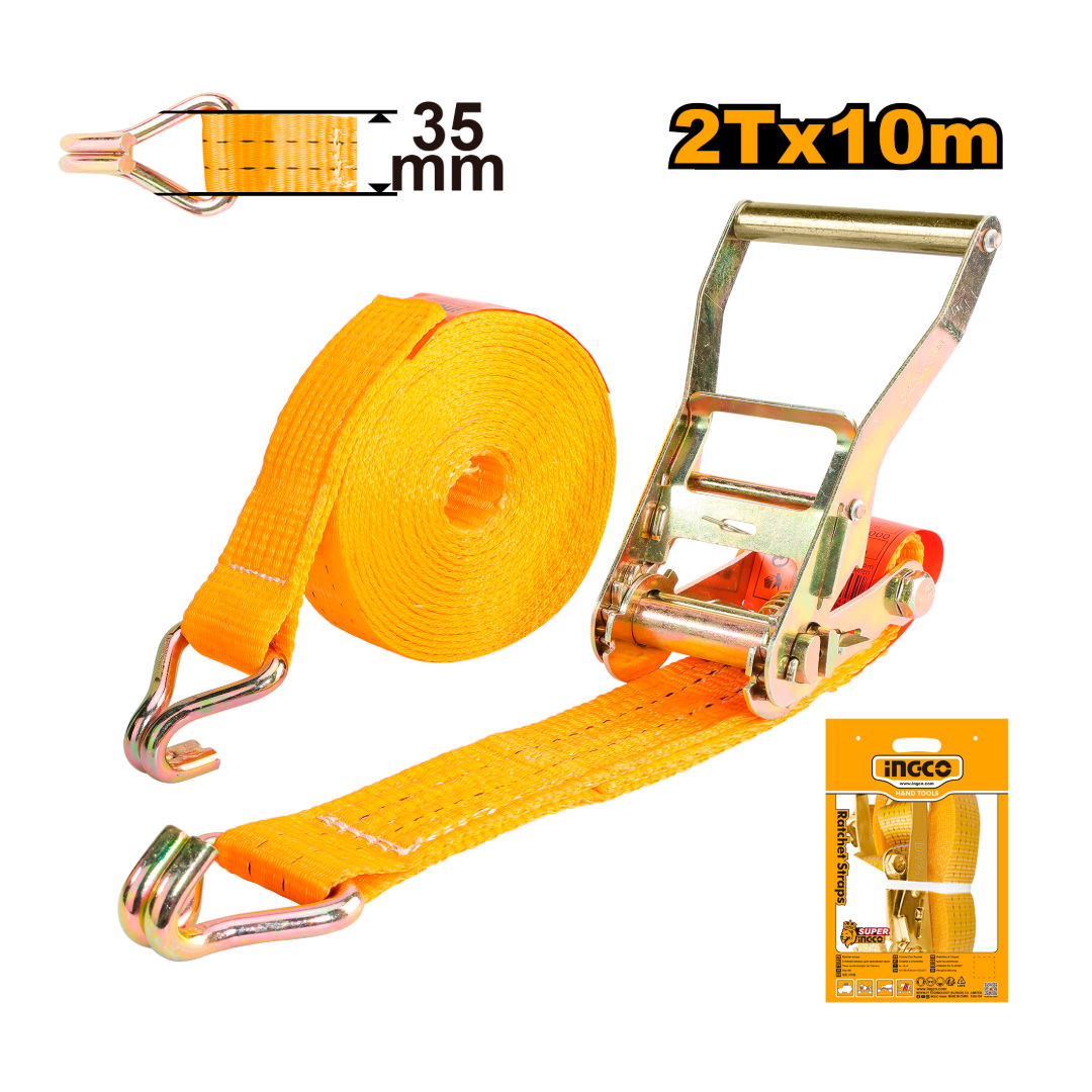 INGCO 2Tons Ratchet Strap