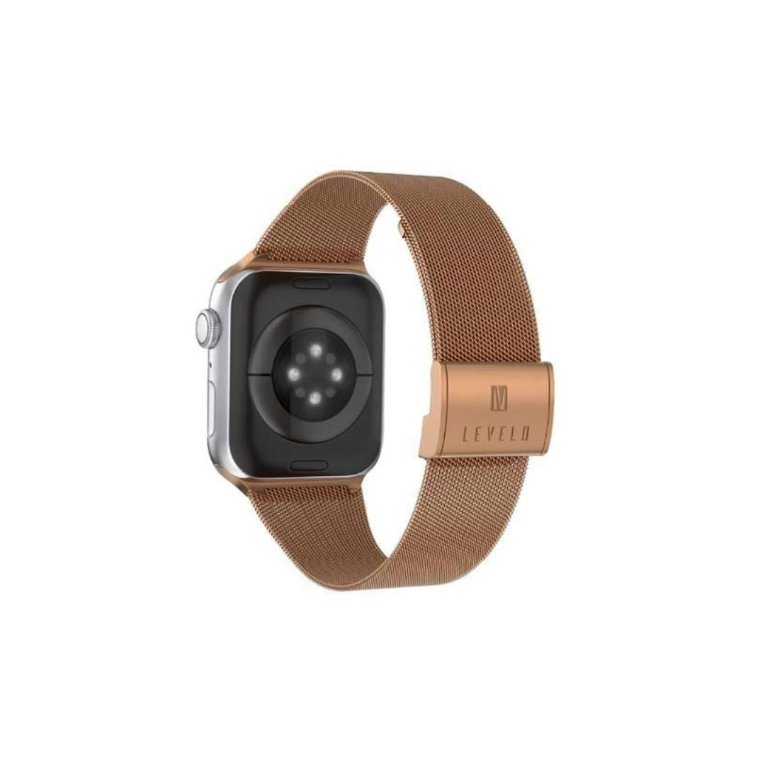 Levelo Double Milanese Watch Strap For Apple Watch, 42/44/45 mm