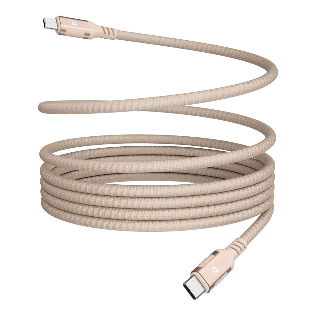 Powerology Malinka Weave Magnetic USB-C Cable, 1.2M, PD 60W, High-Speed Charging Cable