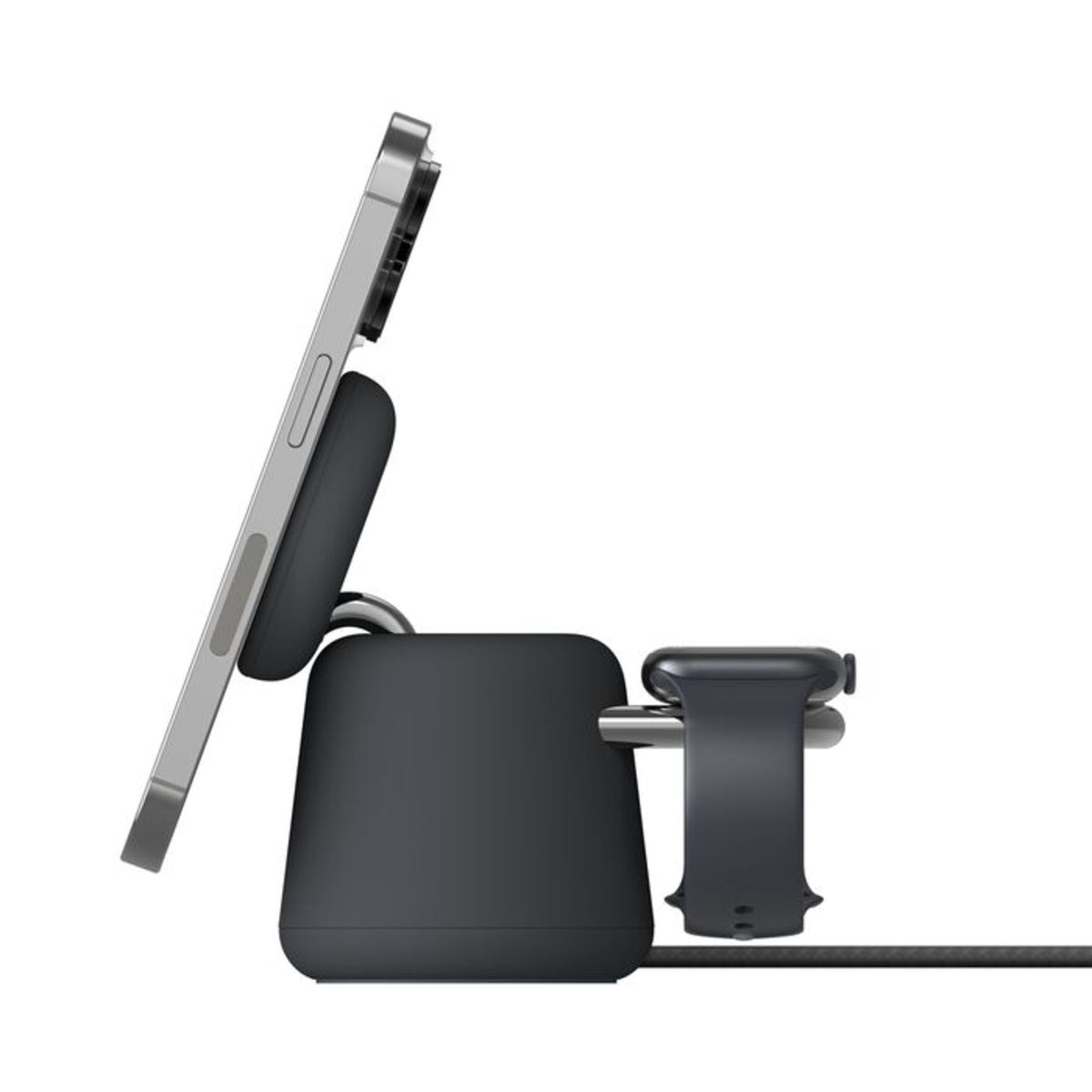 Belkin Boost Charge™ Pro 2 in 1 Wireless Charging Dock with Magsafe, 15W