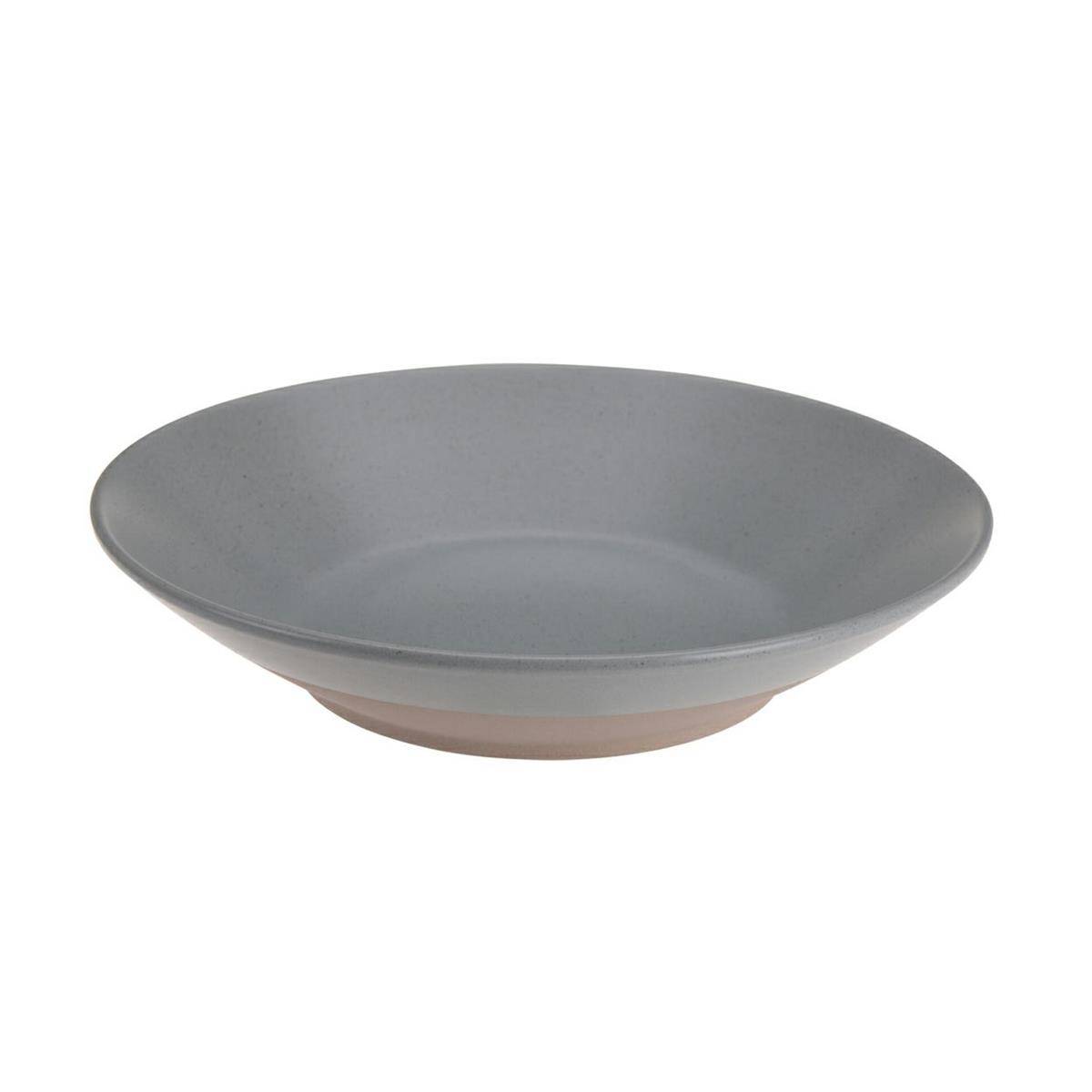 Stoneware Deep Plate, 21 cm