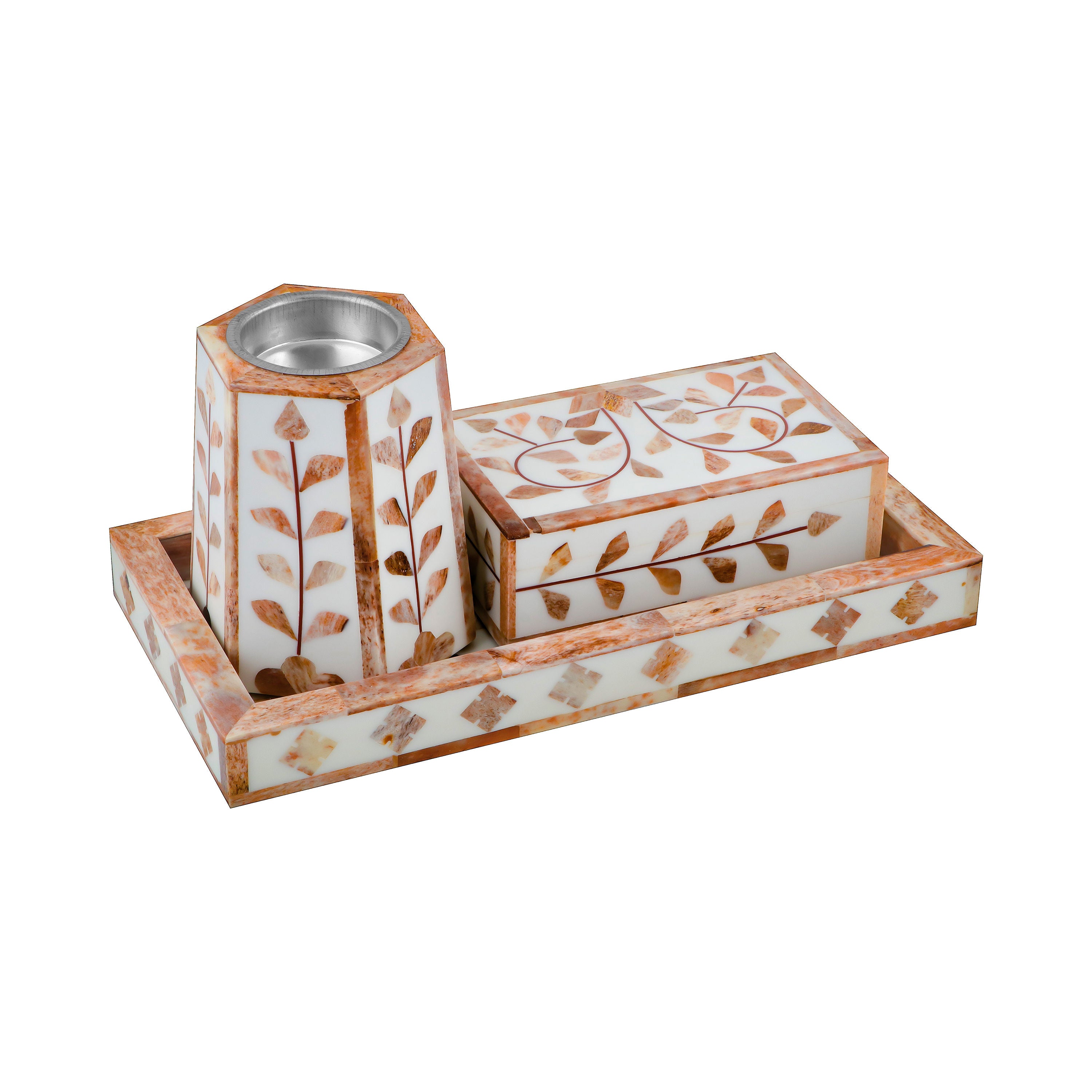 Raw Home-Mother Of Pearl Burner Set